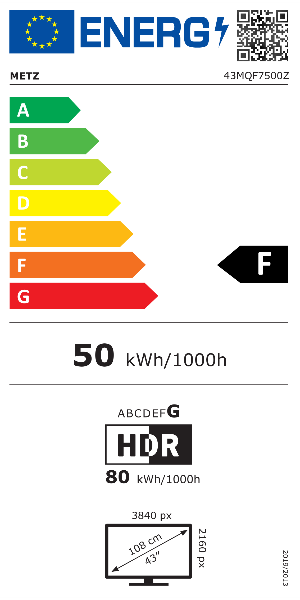 43mqf7500z Energim�rke