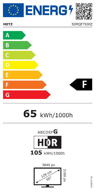 50muf7000z Energim�rke