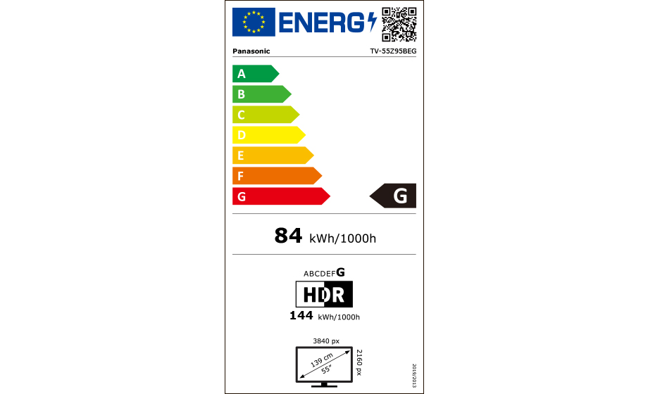 tv-55z95beg Energimrke