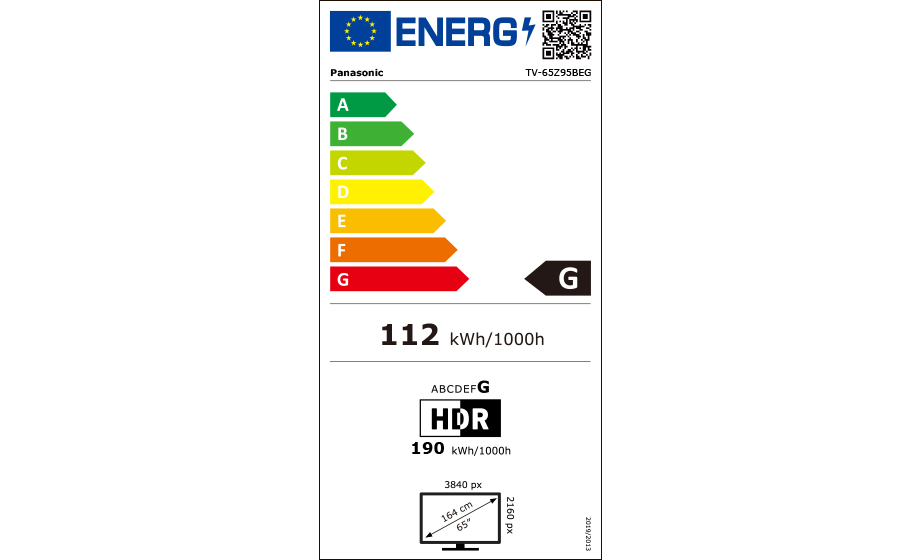 tv-65z95beg Energimrke