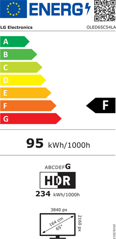 oled65c54la Energim�rke